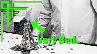 Chemistry bloopers: DO NOT add extra acid to slow reactions.