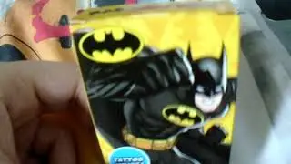Batman DC Fruit Flavour Candy Sticks Unboxing Video