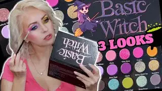 BASIC WITCH PALETTE BY BELLA BEAUTE BAR | REVIEW + 3 LOOK TUTORIAL | Steff's Beauty Stash