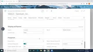 How to use Prepayment Feature in Business Central | Tensoft