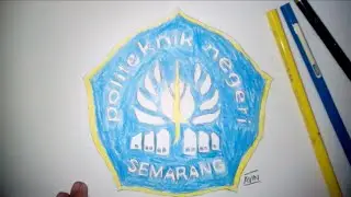 Menggambar Logo POLINES