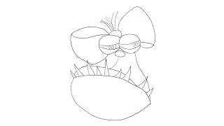 Kyle Gru's Pet Despicable Me How to draw? Собака Грю (Гадкий я) Как нарисовать?