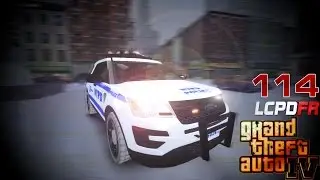 GTA 4 LCPDFR v1.1 Day 114 Snow fuckers