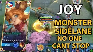 mobile legend JOY EASY SIDELANE MONSTER NO ONE CAN STOP HE | @SABAYREMIX3-qh4gp By TP Damage 0.2% | MLBB