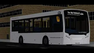 ROBLOX: Otak Country Bus Simulator 3 | Enviro200 YX15OZZ | 434 Tor bui Skisord to Darnley Arch