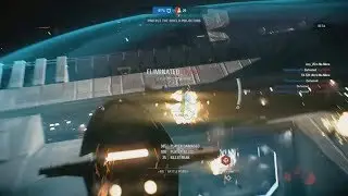 Slave 1 Seismic Charge Streak - Battlefront II Beta Clip