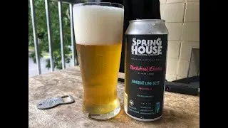 Spring House Kumquat Lime Gose | Chad'z Beer Reviews ep1046