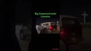 Compound turbo Cummins from a 60 roll 