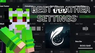 Best Feather Client Settings in Minecraft