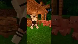 Уютное майнкрафт прохождение. Построили домик)  #shorts #minecraf #short #gameplay #games #игры #рек