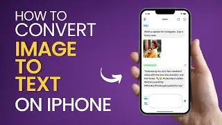 How To Convert Image To Text iPhone