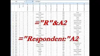 How Automatically Write A Letter to a Sequence of Numbers in Microsoft Excel