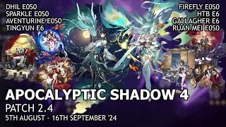 [Honkai Star Rail 2.4 F2P] Apocalyptic Shadow Difficulty 4 12* - E0S0 DHIL, E0S0 Firefly