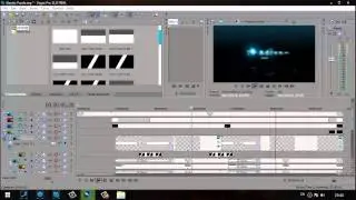 простое редактирование  интро через Sony Vegas