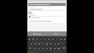 K-@ Mail - Setup New Account