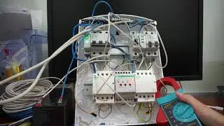 PF-441 схема АВР на контакторах ST40-22 (Контакты 2NO+2NC) для генератора или однофазного ввода