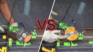 MATEREE vs WD, ini pemenangnya... 🔥🔥🔥 - uji batu potong cutting whell abrasive materee 4 inch