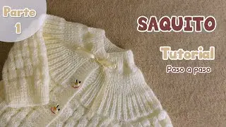 How to knit a baby sweater, vest, or cardigan using two needles. Part 1 of 2