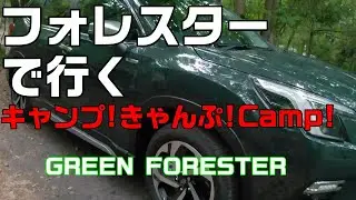 フォレスターでキャンプ♪きゃんぷ♪Camp!【滋賀県奥琵琶湖キャンプ場】