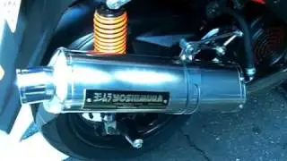Yamaha Cygnus X 125 with YOSHIMURA Exhaust