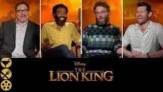 Interviews with the cast of Disney's The Lion King | Billy Eichner & Seth Rogen as Timon and Pumbaa