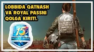 PUBG MOBILE: UZBEKCHA LOBBI STRIM  (JONLI EFER)