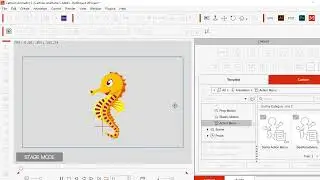 Caballito de Mar en Cartoon Animator 5