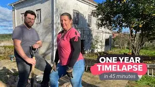 What Did We DO in a Year? Portugal Renovation Timelapse