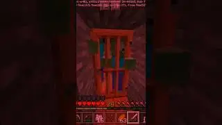 зомби пытаются зайти, но они решают танцами #майнкрафт ##shorts #magic ##мем