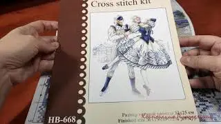 Как вышивать шахматку. Метод 1 на примере набора 