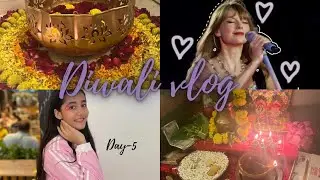 Going to a Taylor swift concert for the first time || day 5/100 || Diwali vlog