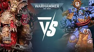 World Eaters Vs Ultramarines: 2000pts Warhammer 40K Battle Report