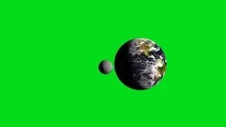 Sapce green screen