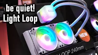 One of the best looking Cases at Computex and new AIOs - be quiet!