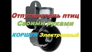 Как защитить сад и огород от птиц. Простой звуковой отпугиватель птиц сделай сам.