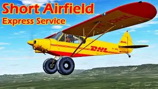 Short Airfield Express Service Day1 | Virtual DHL Air | X-Plane 11 Mobile | @MakisAviation