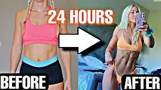 1000 AB EXERCISES IN A DAY! *before & after results*