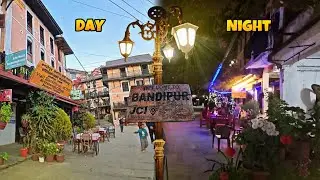 DAY & NIGHT VIEW IN BANDIPUR-QUEEN OF HILLS🇳🇵 #travel #nepaladventures #vlog @Ngolo-solti