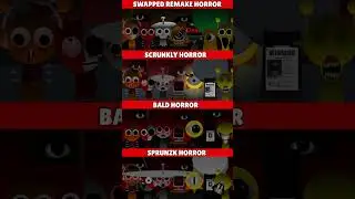 Incredibox Sprunki Swapped Remake VS Scrunkly VS Bald Horror VS Sprunzk Horror *HORROR MIX VERSION*