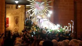 FINALE PROCESSIONE MARIA SS. ASSUNTA BAGHERIA 26/08/2012