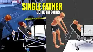 Behind the Scenes Sims 4 Machinima 🎮Speed Animate Ambulance/Hospital Animations