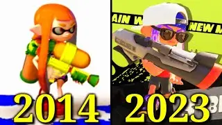 Evolution of Splatoon Games 2014-2023
