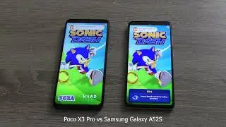 Poco X3 Pro vs Samsung Galaxy A52s 5G: Comparison - speed test