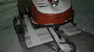 Буран 640 на прицепе