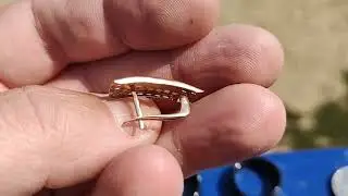 поиск по битым перебитым пляжам) , minelab x Terra pro!gold earring) хит сезона юв.сталь!