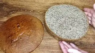 Новый бисквит Эрл Грей для торта.