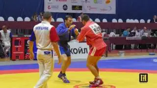 МИНАКОВ  vs Баялиев / Кубок России 2016 / самбо