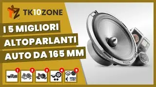 I 5 migliori altoparlanti auto da 165 mm