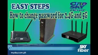 How To Change Sky Fiber/Broadband Password And WIFI Name