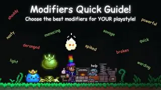 A Guide to Modifiers in Terraria! The Best/Worst Ones and How to Pick for Your Playstyle